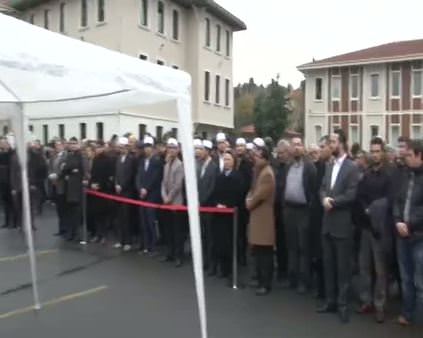 Davutoğlu Fahrettin Tivnikli'nin cenazesine katıldı