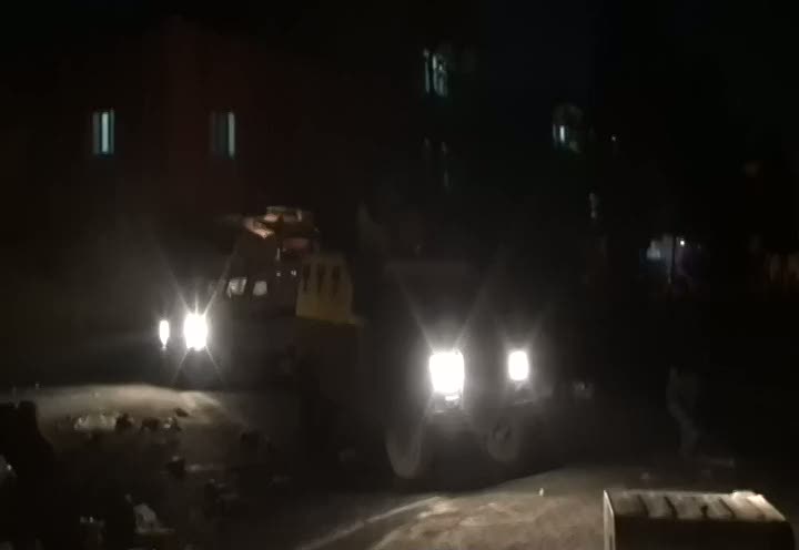 Mardin Nusaybin'de olaylı gece