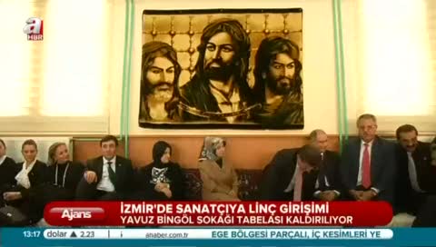 İzmir'de sanatçıya linç girişimi