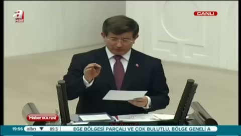 Davutoğlu Genel Kurul'da konuştu. İşte detaylar