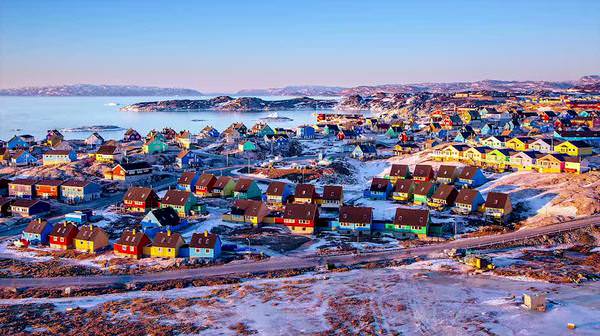 Grönland ve Kuzey ışıklarının 4K ile inanılmaz görüntüsü