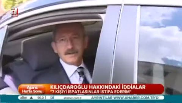 Kılıçdaroğlu: Eğer ispatlarlarsa istifa ederim
