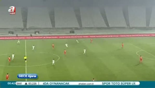 Beşiktaş: 0- Çaykur Rizespor: 1 (Özet)