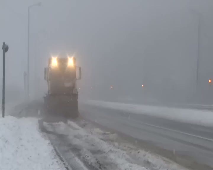 Bolu'da kar yağışı etkisini gösterdi