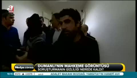 Ekrem Dumanlı gazetesinde mahkeme görüntülerini yayınladı