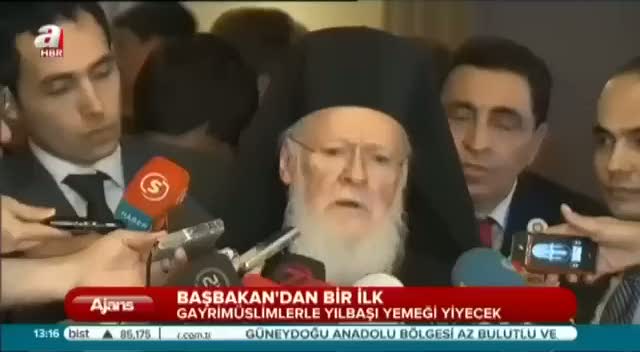 Başbakan Davutoğlu'ndan bir ilk
