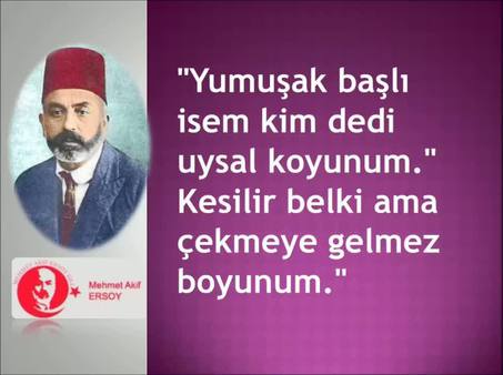 Mehmet Âkif Ersoy'u anıyoruz