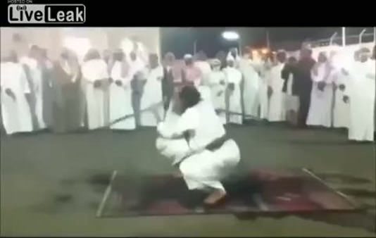 Arapların dansında patlama