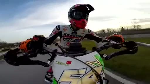 Kenan Sofuoğlu böyle kaza yaptı