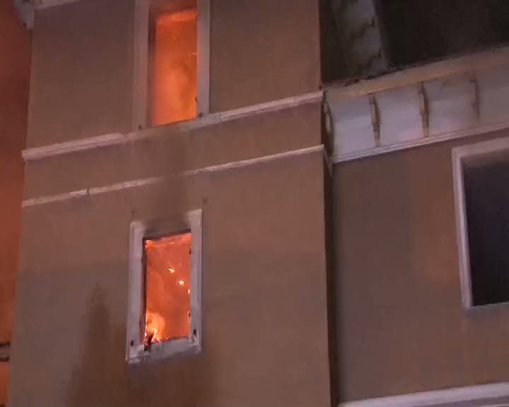 Tarihi Peterson Köşkü'nde yangın