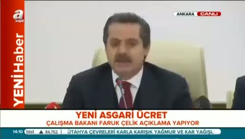 Asgari ücret açıklandı