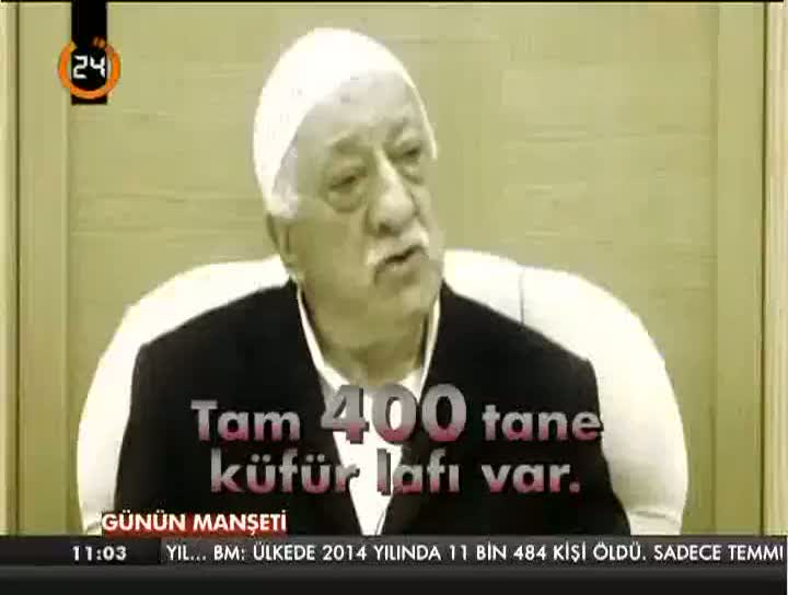 İşte Fethullah Gülen’in 400 beddua ve küfrü