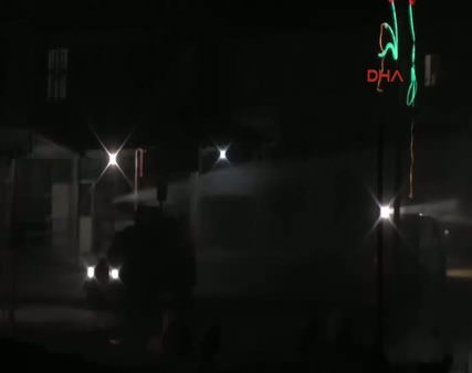 Silopi'de TOMA'nın içinde gaz bombası patladı