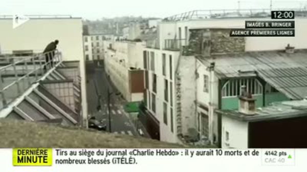 Fransa'daki saldırıdan görüntüler