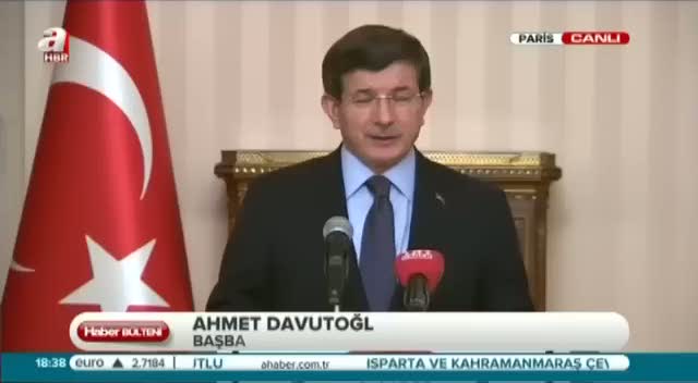 Davutoğlu: Aynı hassasiyeti siz de gösterin