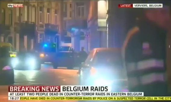 Belçika'da terör operasyonu!