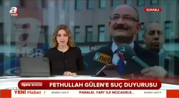 Pazarcı Fetullah Gülen hakkında suç duyurusunda bulundu