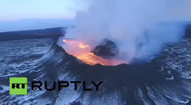 Dünyada son 200 yılın en büyük lav hareketi