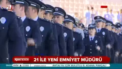 21 ilin emniyet müdürü değişti