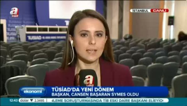 TÜSİAD'ın yeni Başkanı Cansen Başaran-Symes