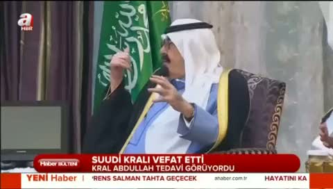 Suudi Arabistan Kralı Abdullah hayatını kaybetti