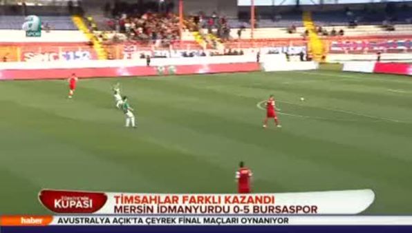 Mersin İ. Yurdu: 0 - Bursaspor: 5 (Özet)