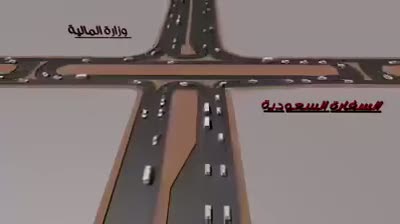 Trafik ışıkları olmayan kavşak projesi