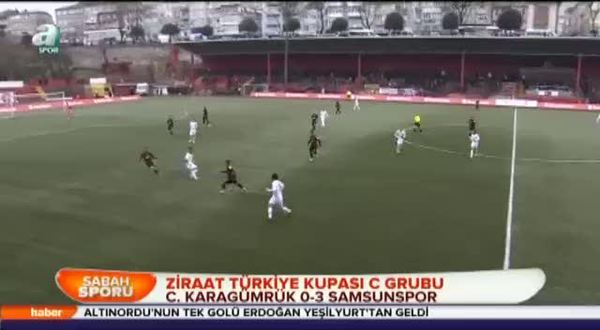 Fatih Karagümrük: 0 - Samsunspor: 3 (Özet)