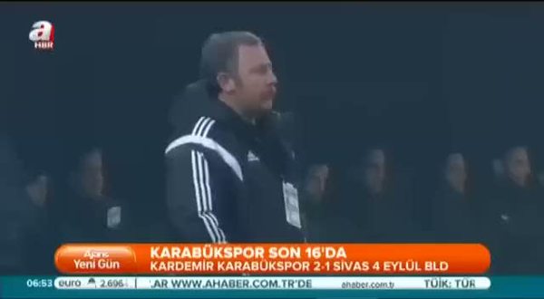 Karabükspor: 2 - Sivas 4 Eylül Belediyespor: 1 (Özet)