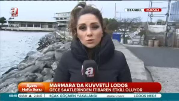 Marmara'da kuvvetli lodos