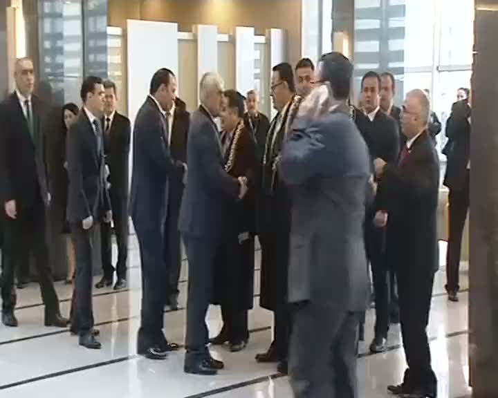 Devletin Zirvesi Yüce Divan Salonu'nda toplandı