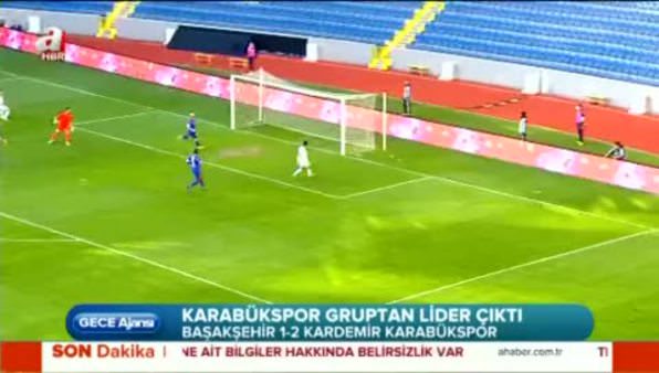 İstanbul Başakşehir: 1 - Karabükspor: 2 (Özet)