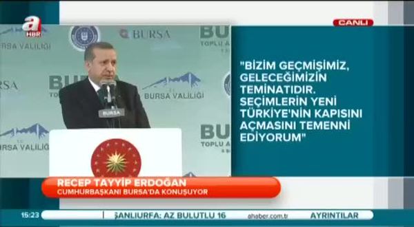 Erdoğan: Sen hoca mısın banka patronu mu?