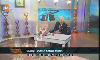 Sabret demek doğru mudur?