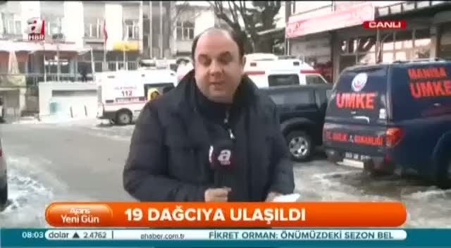 Ödemiş'teki dağcılara ulaşıldı