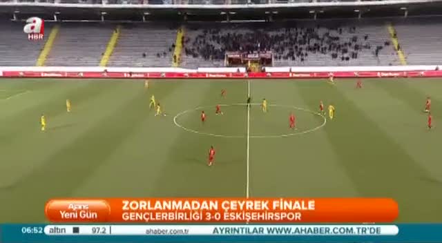 Gençlerbirliği: 3 - Eskişehirspor: 0 (Özet)