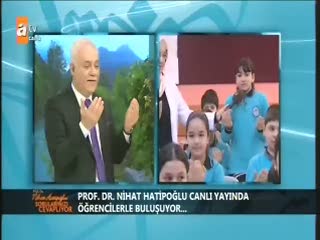 Küçük öğrencinin güzel duası