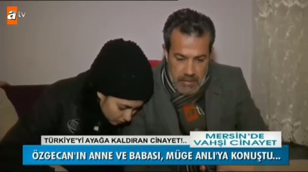 Özgecan'ın ailesi ATV'de Müge Anlı'nın konuğu