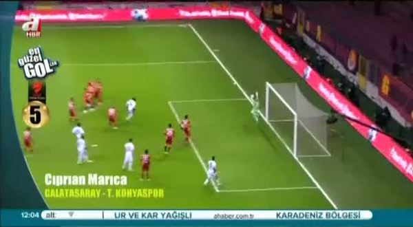 Ziraat Türkiye Kupası'nda atılan en güzel 5. gol