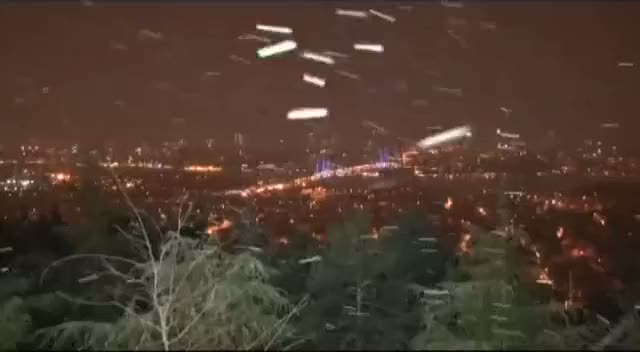 İstanbul'da beklenen kar yağışı başladı