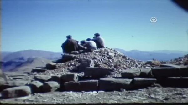 50 yıl önce Nemrut Dağı böyle görüntülenmiş