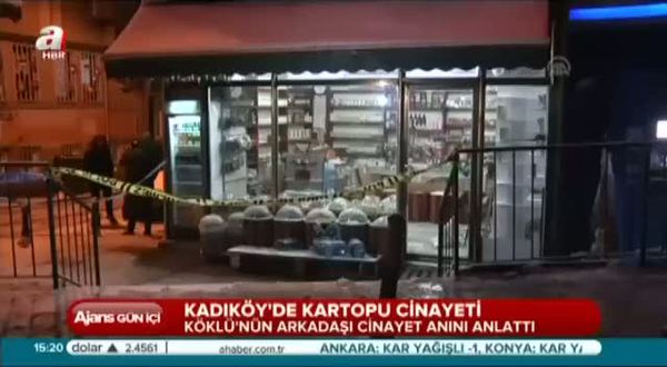 Kadıköy'de kartopu cinayeti