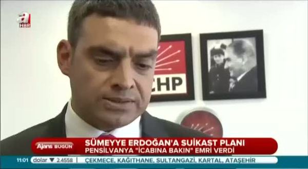 Sümeyye Erdoğan'a suikast planı