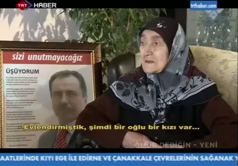 En büyük arzum oğlum Muhsin'e kavuşmak
