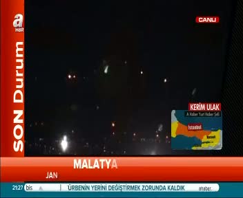 Olay yerinden ilk görüntüler!