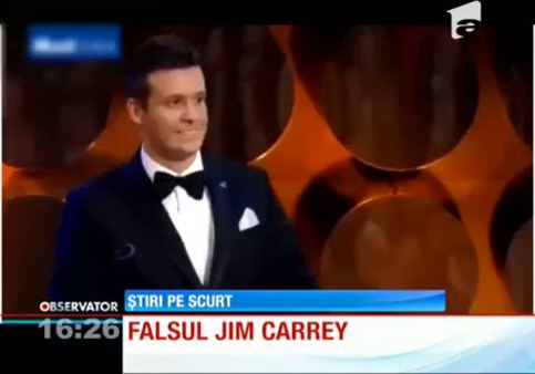 'Oscar'da Jim Carrey diye benzeri sahneye çıktı