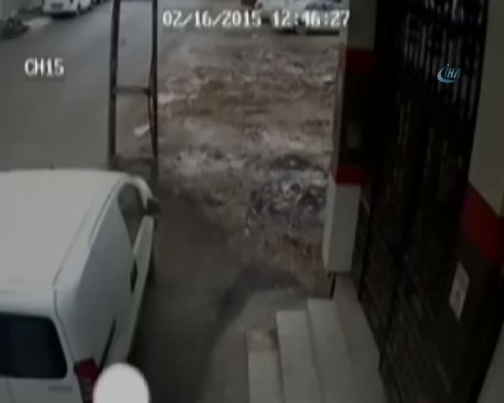 Hırsızlık anı kamerada