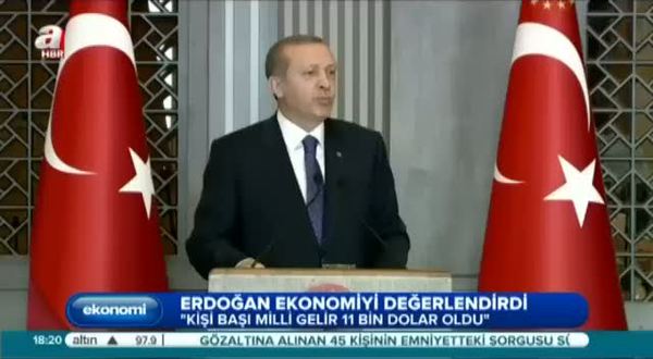 Erdoğan ekonomiyi değerlendirdi