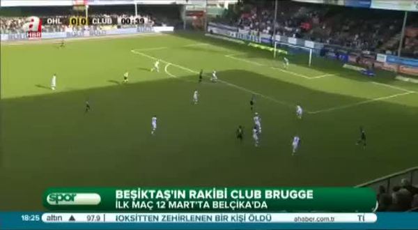 Beşiktaş'ın rakibi Club Brugge