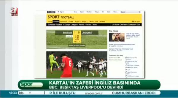 Beşiktaş dünya basında böyle yer aldı!
